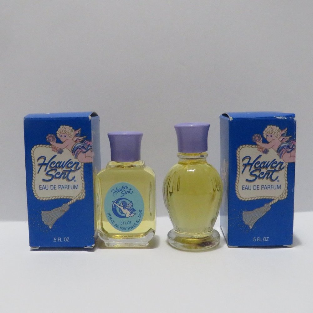 HEAVEN SCENT EAU DE PARFUM .5 OZ 2 PC LOT